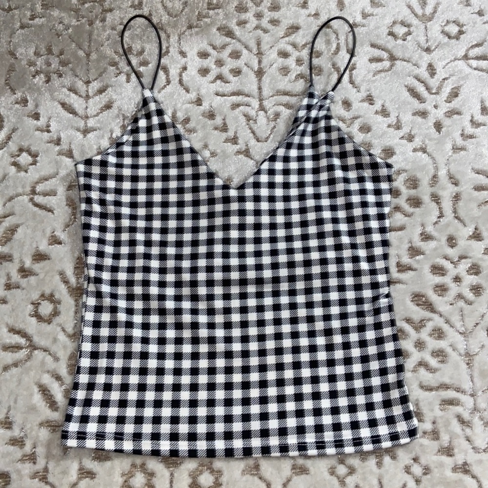Checkered Tank Top